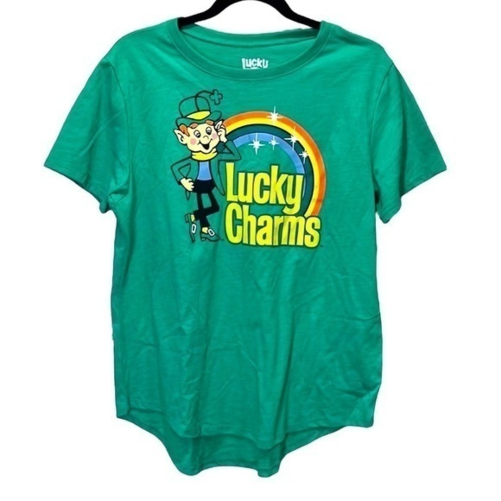 New Lucky Charms Leprechaun Tee Shirt Size XL NWOT